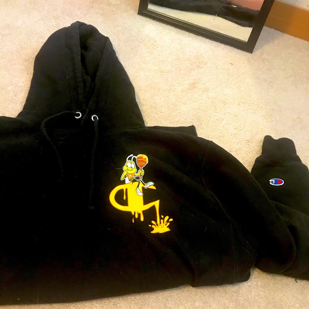 limited edition , champion hoodie